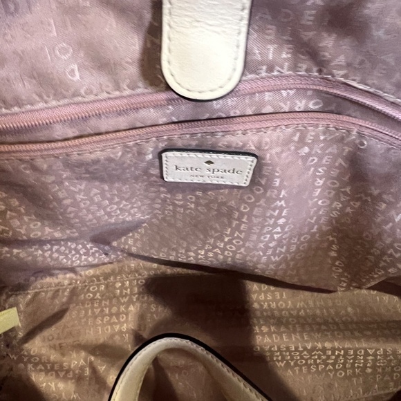 Kate Spade Camden Way Lenora Leather Double Strap Tote in Pebble, Fall Bag - Picture 11 of 16